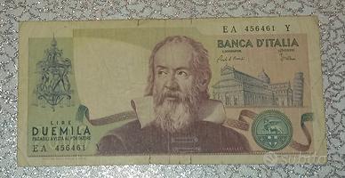 banconota 2000 lire Galileo 