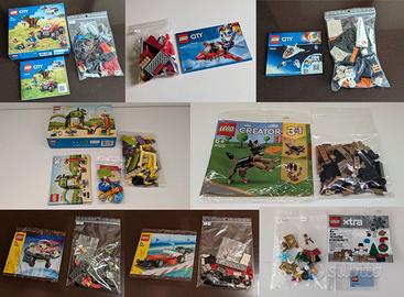 Lotto di 8 set LEGO - elenco in descrizione