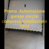 Promo motorizzare porta garage