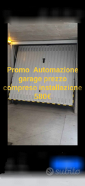 Promo motorizzare porta garage