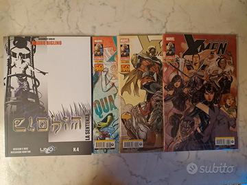 Elohim 4 + X-Men 256 258 259 Panini