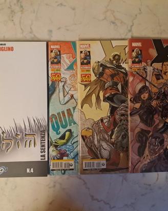 Elohim 4 + X-Men 256 258 259 Panini