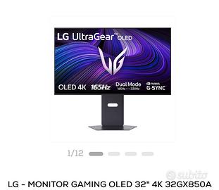 Monitor da gaming 32 pollici 4k