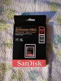 SanDisk Extreme Pro CFexpress Card Type B - 512 GB