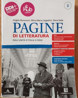 Pagine di letteratura 3 Dall’Unità d’Italia a oggi