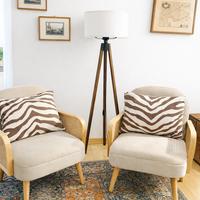 Coppia poltrone design nordico