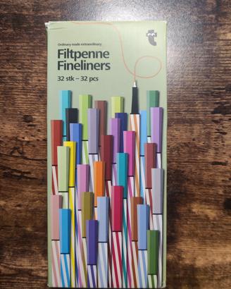 set 32 tratto-pen + astuccio con cerniera 