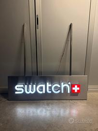Insegna Swatch a led