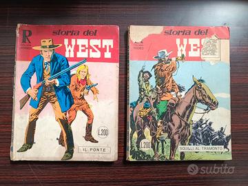 Fumetti Storia del West Collana Rodeo N. 48 e 50