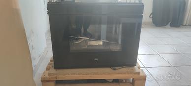 Inserto da camino a pellet Kalor chiara15cka