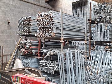 Ponteggio zincato altrad mefran completo