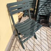 11 sedie da giardino