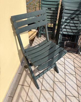 10 sedie da giardino