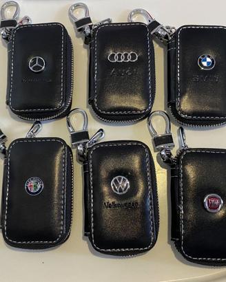 Portachiavi in pelle auto vari loghi