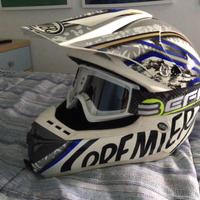Casco cross premier drago