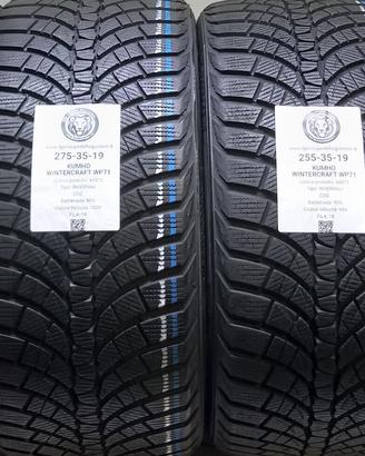 4 GOMME 255 35 19 275 35 19 KUMHO A66871/66872