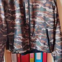 giubbotto mimetico  in gorotex cofra