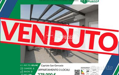 NUOVA COSTRUZIONE 3 LOCALI CON TERRAZZO E DOPPI SE