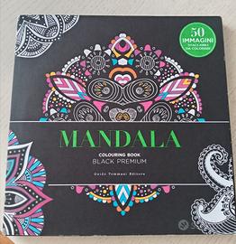 Set 50 mandala da colorare + matite colorate