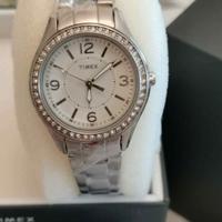 Orologio donna Timex Silver con brillantini