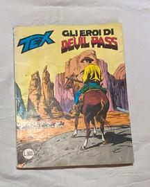 Fumetto Tex n. 234 - gli eroi di Devil pass