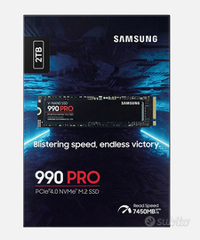 Samsung 990 PRO 2TB PCIe 4.0 NVMe M.2 SSD