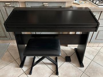 Pianoforte Digitale Funkey Nero con sgabello