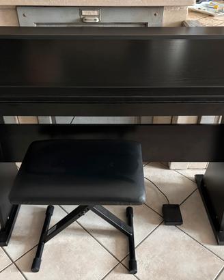 Pianoforte Digitale Funkey Nero con sgabello