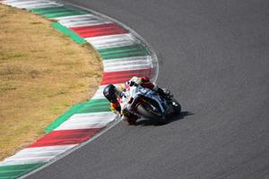 Yamaha R1 2015 Racing bike. Stock version