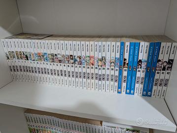One piece Vol da 1 a 78 serie blu e bianca