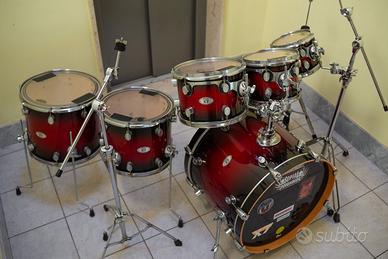 Batteria acustica PROFESSIONALE PDP/DW X7 IN ACERO