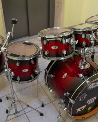 Batteria acustica PROFESSIONALE PDP/DW X7 IN ACERO