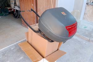 Piastra porta e Bauletto posteriore Vespa PX