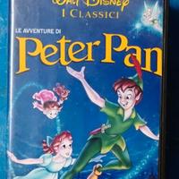 vhs film/cartone animato : peter pan