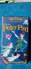 vhs film/cartone animato : peter pan