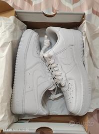 Nike Air Force 1 bianche 44