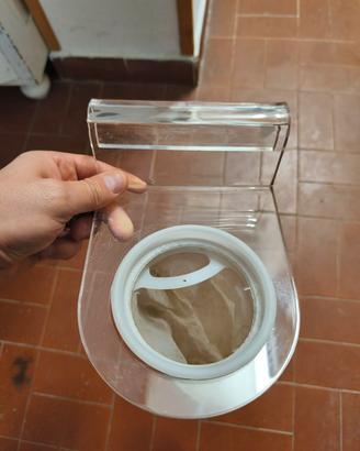 supporto in plexiglass 