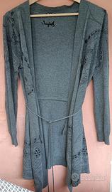 maglia cardigan cotone