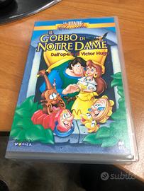 Cassetta vhs il gobbo di notre dame