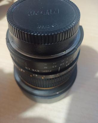 obbiettivo fisheye