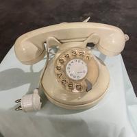 Telefono bachelite bianco