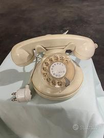 Telefono bachelite bianco