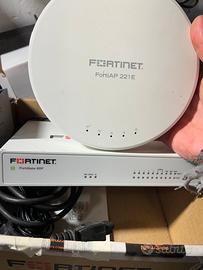Fortinet FortiGate 60F e access point FortiAP 221E