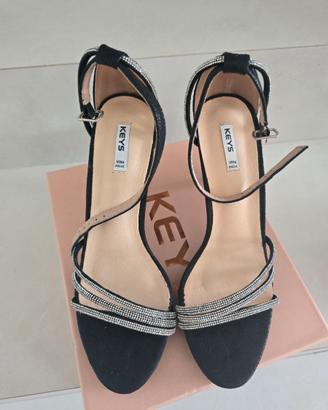 Sandali eleganti KEYS in vera pelle n. 39