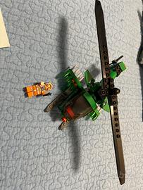 Lego elicottero con pilota