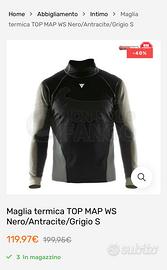 Maglia termica dainese windstopper