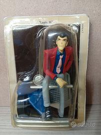 ACTION FIGURE  LUPIN III in plastica, vintage.