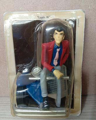 ACTION FIGURE  LUPIN III in plastica, vintage.