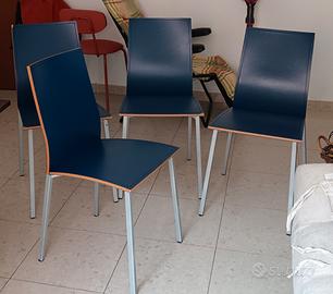Quattro sedie da pranzo