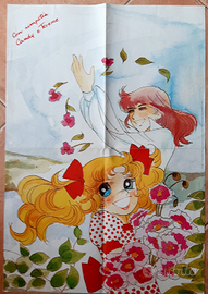 Poster Manifesto Candy Candy Fabbri 1981